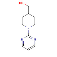 111247-61-1 1-(2-PYRIMIDINYL)PIPERIDINE-4-METHANOL chemical structure