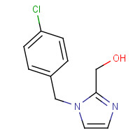 175203-53-9 [1-(4-Chlorobenzyl)-1H-imidazol-2-yl]methanol chemical structure