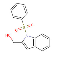 73282-11-8 [1-(PHENYLSULFONYL)-1H-INDOL-2-YL]METHANOL chemical structure