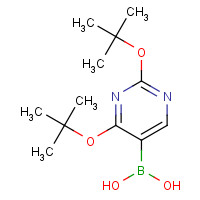 109299-79-8 2,4-DI(TERT-BUTOXY)PYRIMIDIN-5-YLBORONIC ACID HYDRATE chemical structure