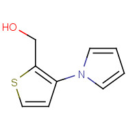 107073-27-8 [3-(1H-PYRROL-1-YL)-2-THIENYL]METHANOL chemical structure