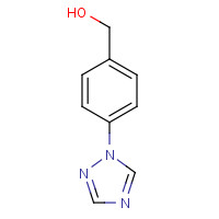 143426-50-0 [4-(1H-1,2,4-Triazol-1-yl)phenyl]methanol chemical structure