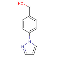 143426-49-7 (4-Pyrazol-1-ylphenyl)methanol chemical structure