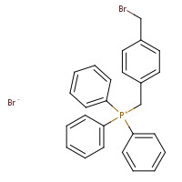 14366-74-6 [4-(BROMOMETHYL)BENZYL]TRIPHENYLPHOSPHONIUM BROMIDE chemical structure