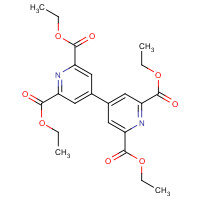 124558-63-0 [4,4'-BIPYRIDINE]-2,2',6,6'-TETRACARBOXYLIC ACID TETRAETHYL ESTER chemical structure