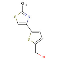 337508-70-0 [5-(2-METHYL-1,3-THIAZOL-4-YL)-2-THIENYL]METHANOL chemical structure