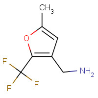 306935-05-7 [5-METHYL-2-(TRIFLUOROMETHYL)-3-FURYL]METHYLAMINE chemical structure