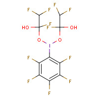 14353-88-9 [BIS(TRIFLUOROACETOXY)IODO]PENTAFLUOROBENZENE chemical structure