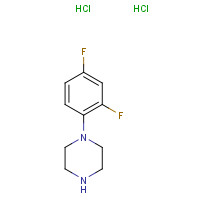 115761-77-8 1-(2,4-DIFLUOROPHENYL)PIPERAZINE DIHYDROCHLORIDE chemical structure