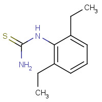25343-30-0 2,6-DIETHYLPHENYLTHIOUREA chemical structure