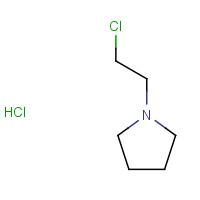 7250-67-1 2-Pyrrolidinoethyl chloride hydrochloride chemical structure