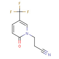 175277-71-1 1-(2-CYANOETHYL)-5-(TRIFLUOROMETHYL)-2(1H)-PYRIDONE chemical structure