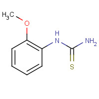 1516-37-6 (2-Methoxyphenyl)thiourea chemical structure