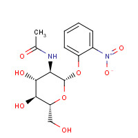 13264-92-1 2-NITROPHENYL-N-ACETYL-BETA-D-GLUCOSAMINIDE chemical structure