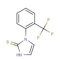 25372-17-2 1-(2-TRIFLUOROMETHYLPHENYL)IMIDAZOLINE-2-THIONE chemical structure