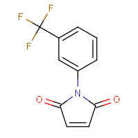 53629-19-9 1-(3-TRIFLUOROMETHYL-PHENYL)-PYRROLE-2,5-DIONE chemical structure
