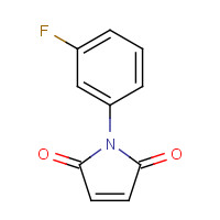 7508-99-8 1-(3-FLUOROPHENYL)-1H-PYRROLE-2,5-DIONE chemical structure