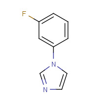 25372-42-3 1-(3-FLUOROPHENYL)IMIDAZOLE chemical structure