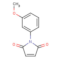 3007-23-6 1-(3-METHOXYPHENYL)-2,5-DIHYDRO-1H-PYRROLE-2,5-DIONE chemical structure