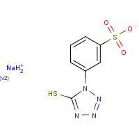99131-26-7 Sodium 3-(5-mercapto-1-tetrazolyl)benzene sulfonate chemical structure