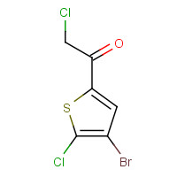 306935-99-9 1-(4-BROMO-5-CHLORO-2-THIENYL)-2-CHLOROETHAN-1-ONE chemical structure