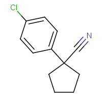 64399-26-4 1-(4-Chlorophenyl)-1-cyclopentanecarbonitrile chemical structure