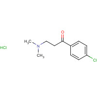1798-83-0 1-(4-CHLOROPHENYL)-3-(DIMETHYLAMINO)PROPAN-1-ONE HYDROCHLORIDE chemical structure