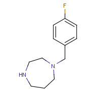 76141-89-4 1-(4-FLUOROBENZYL)-1,4-DIAZEPANE chemical structure