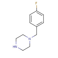 70931-28-1 1-(4-FLUOROBENZYL)PIPERAZINE chemical structure