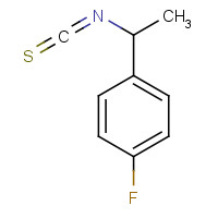 182565-27-1 4-FLUORO-ALPHA-METHYLBENZYL ISOTHIOCYANATE chemical structure