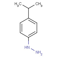 63693-65-2 1-(4-ISOPROPYLPHENYL)HYDRAZINE chemical structure