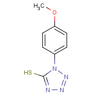 13980-76-2 5-MERCAPTO-1-(4-METHOXYPHENYL)-1H-TETRAZOLE chemical structure