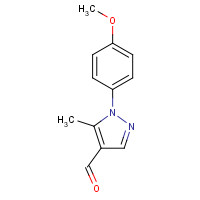 423768-44-9 1-(4-METHOXYPHENYL)-5-METHYL-1H-PYRAZOLE-4-CARBALDEHYDE chemical structure