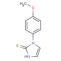 17452-14-1 1-(4-METHOXYPHENYL)IMIDAZOLINE-2-THIONE chemical structure