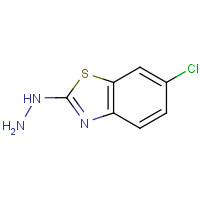 51011-54-2 1-(6-CHLORO-1,3-BENZOTHIAZOL-2-YL)HYDRAZINE chemical structure