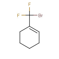 117711-60-1 1-(BROMODIFLUOROMETHYL)CYCLOHEX-1-ENE chemical structure