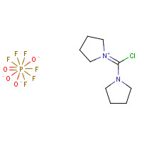 135540-11-3 1-(Chloro-1-pyrrolidinylmethylene)pyrrolidinium hexafluorophosphate chemical structure