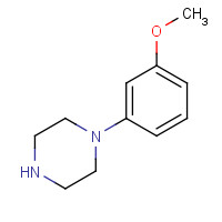 16015-71-7 1-(3-Methoxyphenyl)piperazine chemical structure
