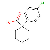 58880-37-8 1-(4-CHLOROPHENYL)-1-CYCLOHEXANECARBOXYLIC ACID chemical structure