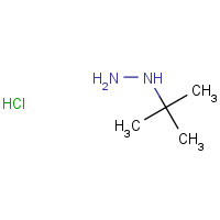 7400-27-3 tert-Butylhydrazine hydrochloride chemical structure