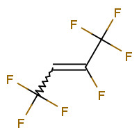 760-42-9 1,1,1,2,4,4,4-HEPTAFLUORO-2-BUTENE chemical structure