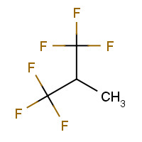 382-09-2 1,1,1,3,3,3-HEXAFLUORO-2-METHYLPROPANE chemical structure