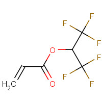 2160-89-6 1,1,1,3,3,3-Hexafluoroisopropyl acrylate chemical structure
