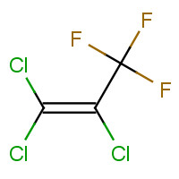 431-52-7 1,1,2-TRICHLORO-3,3,3-TRIFLUOROPROPENE chemical structure
