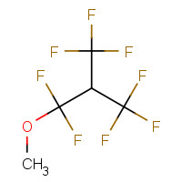 382-26-3 1,1,3,3,3-Pentafluoro-2-trifluoromethylpropyl methyl ether chemical structure