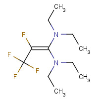216393-97-4 1,1-BIS(DIETHYLAMINO)TETRAFLUORO-1-PROPENE chemical structure