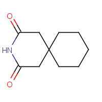 1130-32-1 3,3-Pentamethylene glutarimide chemical structure