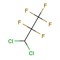 422-56-0 3,3-Dichloro-1,1,1,2,2-pentafluoropropane chemical structure