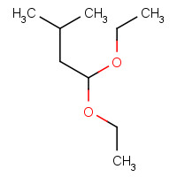3842-03-3 Isovaleraldehyde  diethyl  acetal,                                          (1,1-Diethoxy-3-methylbutane) chemical structure