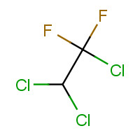 354-21-2 1,1-DIFLUORO-1,2,2-TRICHLOROETHANE chemical structure